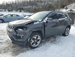 Carros salvage sin ofertas aún a la venta en subasta: 2019 Jeep Compass Limited