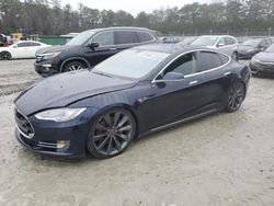 Tesla Model s salvage cars for sale: 2013 Tesla Model S