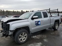 Salvage trucks for sale at Windham, ME auction: 2015 GMC Sierra K1500 SLT