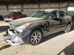 Salvage cars for sale from Copart Phoenix, AZ: 2017 Infiniti QX50