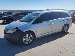 2012 Honda Odyssey Touring en venta en Grand Prairie, TX