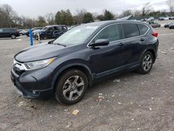 Salvage cars for sale from Copart Madisonville, TN: 2017 Honda CR-V EXL