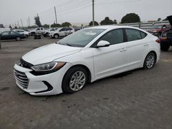 Hyundai salvage cars for sale: 2018 Hyundai Elantra SE