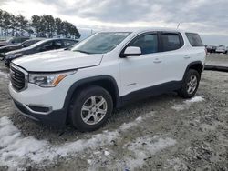 Salvage cars for sale at Loganville, GA auction: 2018 GMC Acadia SLE