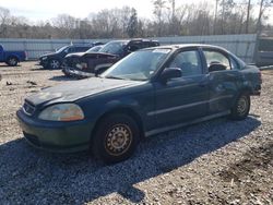 Salvage cars for sale at Augusta, GA auction: 1996 Honda Civic DX