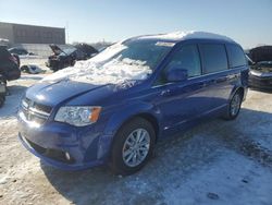 Salvage cars for sale at Kansas City, KS auction: 2019 Dodge Grand Caravan SXT