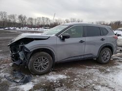 Salvage cars for sale at New Britain, CT auction: 2021 Nissan Rogue S