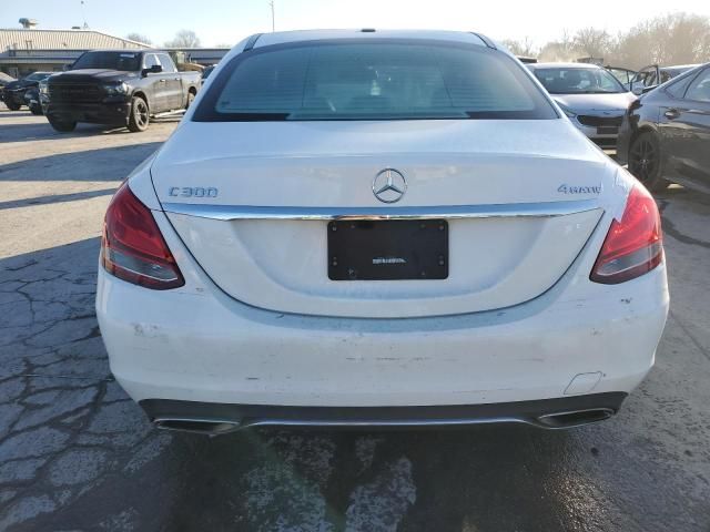 2018 Mercedes-Benz C 300 4matic