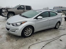 Salvage cars for sale at Wayland, MI auction: 2015 Hyundai Elantra SE