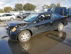 Carros salvage a la venta en subasta: 2001 Honda Civic LX