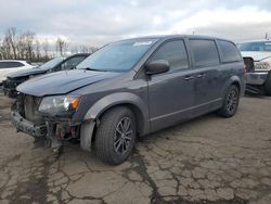 Salvage cars for sale at Portland, OR auction: 2018 Dodge Grand Caravan SE