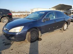 Salvage cars for sale from Copart Fresno, CA: 2007 Honda Accord LX