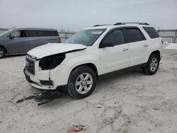 Salvage cars for sale from Copart Walton, KY: 2015 GMC Acadia SLE