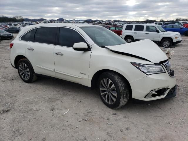 2016 Acura MDX Technology