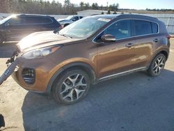 Salvage cars for sale at Windham, ME auction: 2019 KIA Sportage SX