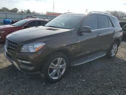 Salvage cars for sale at Montgomery, AL auction: 2013 Mercedes-Benz ML 350