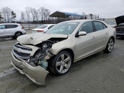 Salvage cars for sale at Spartanburg, SC auction: 2013 Chevrolet Malibu 1LT