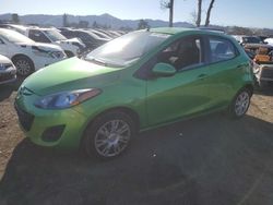 Salvage cars for sale at San Martin, CA auction: 2011 Mazda 2