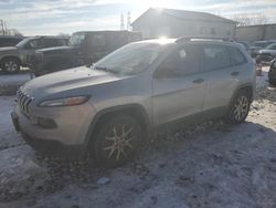 Salvage cars for sale at Barberton, OH auction: 2015 Jeep Cherokee Sport