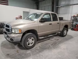 Salvage trucks for sale at Greenwood, NE auction: 2004 Dodge RAM 2500 ST