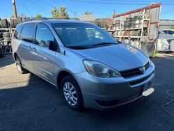 Toyota Sienna ce salvage cars for sale: 2005 Toyota Sienna CE