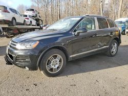 Salvage cars for sale at East Granby, CT auction: 2012 Volkswagen Touareg V6 TDI