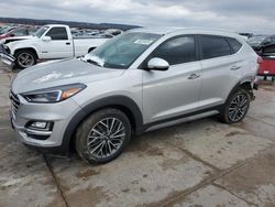 Salvage cars for sale at Grand Prairie, TX auction: 2021 Hyundai Tucson Limited