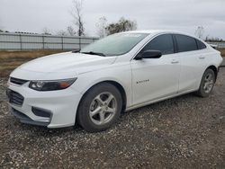 Chevrolet salvage cars for sale: 2017 Chevrolet Malibu LS