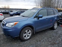 Salvage cars for sale from Copart Arlington, WA: 2016 Subaru Forester 2.5I Limited