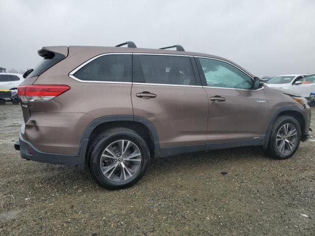 2019 Toyota Highlander Hybrid