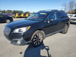 Salvage cars for sale from Copart Dunn, NC: 2015 Subaru Outback 2.5I Limited