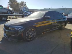 Salvage cars for sale at Martinez, CA auction: 2017 BMW 540 I