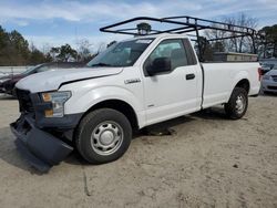 Salvage cars for sale at Hampton, VA auction: 2016 Ford F150