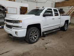 Salvage cars for sale from Copart Ham Lake, MN: 2017 Chevrolet Silverado K1500 LTZ