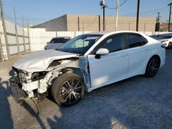 Salvage cars for sale at Sun Valley, CA auction: 2024 Toyota Camry SE Night Shade