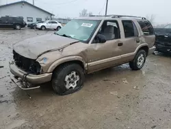 Salvage cars for sale at Pekin, IL auction: 2004 Chevrolet Blazer