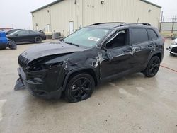 Salvage cars for sale at Haslet, TX auction: 2017 Jeep Cherokee Limited