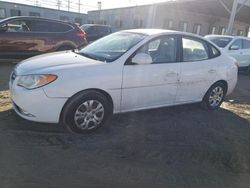 Hyundai salvage cars for sale: 2010 Hyundai Elantra Blue