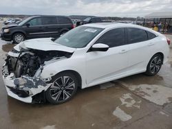 Honda salvage cars for sale: 2018 Honda Civic EXL