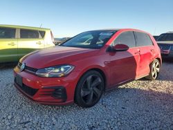 Volkswagen salvage cars for sale: 2020 Volkswagen GTI S