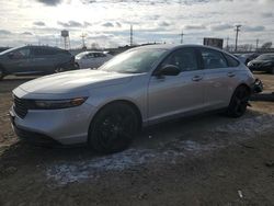 Honda salvage cars for sale: 2024 Honda Accord Hybrid SPORT-L