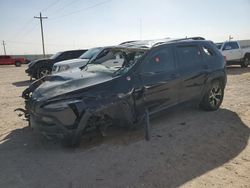 Salvage cars for sale at Andrews, TX auction: 2014 Jeep Cherokee Trailhawk