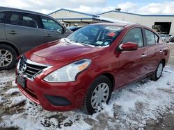 Salvage cars for sale at Central Square, NY auction: 2015 Nissan Versa S