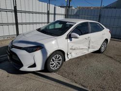 Salvage cars for sale at Sun Valley, CA auction: 2018 Toyota Corolla L