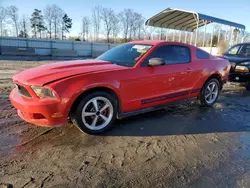 Salvage cars for sale at Spartanburg, SC auction: 2010 Ford Mustang