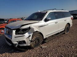 Salvage cars for sale at Phoenix, AZ auction: 2018 Lincoln Navigator Black Label