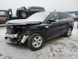 Salvage cars for sale at Woodhaven, MI auction: 2023 KIA Sorento LX