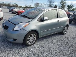 Salvage cars for sale at Riverview, FL auction: 2007 Toyota Yaris