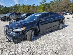 Salvage cars for sale at Houston, TX auction: 2020 Ford Fusion SE