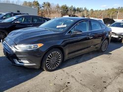 Ford salvage cars for sale: 2017 Ford Fusion Titanium